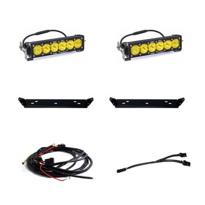 10 Inch Onx6 D/C Baja Amber Behind Grill Kit fits 21-On Ford Raptor Baja Designs