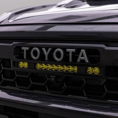 S8 10-inch/S2 Pro Grille Light Kit 2024-On Toyota Tacoma TRD Pro Baja Amber Baja Designs