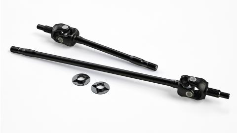07-18 Wrangler JK Tera30 HD Front Axle Shaft Kit w/ Outer Stubs & U-Joints 27-Spline TeraFlex