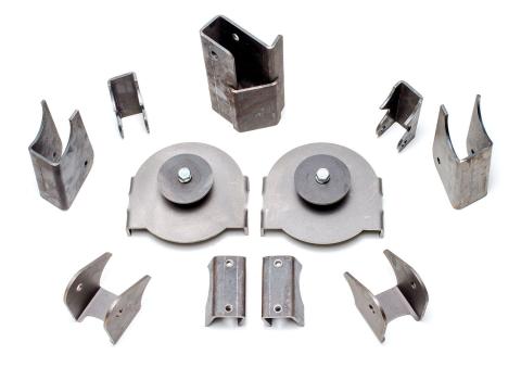 97-06 Jeep Wrangler TJ Dana 44/60 Rear Axle Bracket Kit TeraFlex