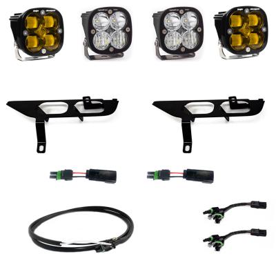 Ford, F150, (21-On), FPK, SAE Baja Amber/Pro DC, Up w/ DRL Baja Designs