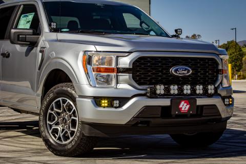 Ford, F150, (21-On), FPK, SAE Baja Amber/Sport DC, Up w/ DRL Baja Designs