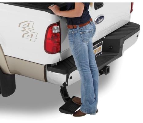 TrekStep Truck Bed Step Rear Mount For Dodge 2009-2010 Ram 1500 Black Bestop