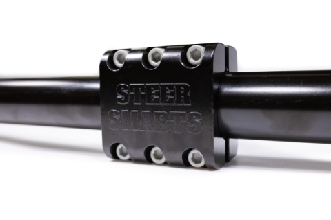 07-24 Jeep Wrangler/Gladiator JK/JL/JT Yeti XD Double Shear Hydro Assist 6-Bolt Tie Rod Clamp 1-5/8 Inch Steer Smarts