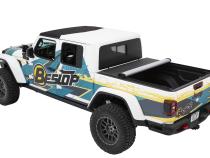 EZ-Roll Soft Tonneau '20-26 Gladiator For 5 ft. bed Black Diamond Bestop