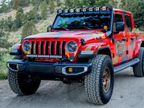 Jeep JL/JT Roof Bar LED Light Kit 8 XL Linkable w/Upfitter Baja Designs