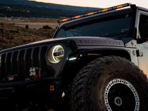 Jeep JL/JT Roof Bar LED Light Kit 50 Inch S8 w/Upfitter Baja Designs