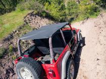 Jeep Bikini Top Header Safari Bikini Tops For Jeep 1997-2002 Wrangler TJ Spice Fabric Bestop
