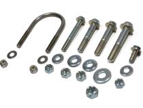 Jeep Track Bar Relocation Bracket Replacement Hardware Kit Yeti XD For 07-18 Wrangler JK Steer Smarts