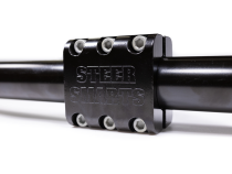 07-24 Jeep Wrangler/Gladiator JK/JL/JT Yeti XD Double Shear Hydro Assist 6-Bolt Tie Rod Clamp 1-5/8 Inch Steer Smarts