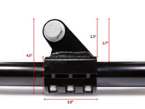07-24 Jeep Wrangler/Gladiator JK/JL/JT Yeti XD Double Shear Hydro Assist 6-Bolt Tie Rod Clamp 1-5/8 Inch Steer Smarts