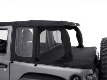 Halftop Conversion Kit Jeep '18-26 Wrangler JL 2-Door Black Diamond Bestop